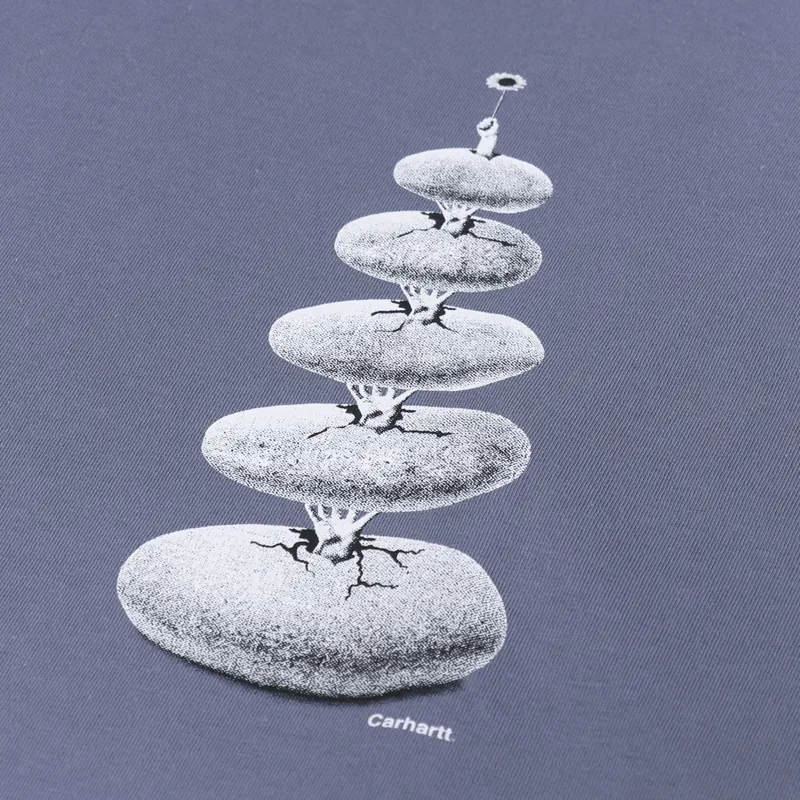 Carhartt WIP Long Sleeve Greenhouse T Shirt Bluefin-5