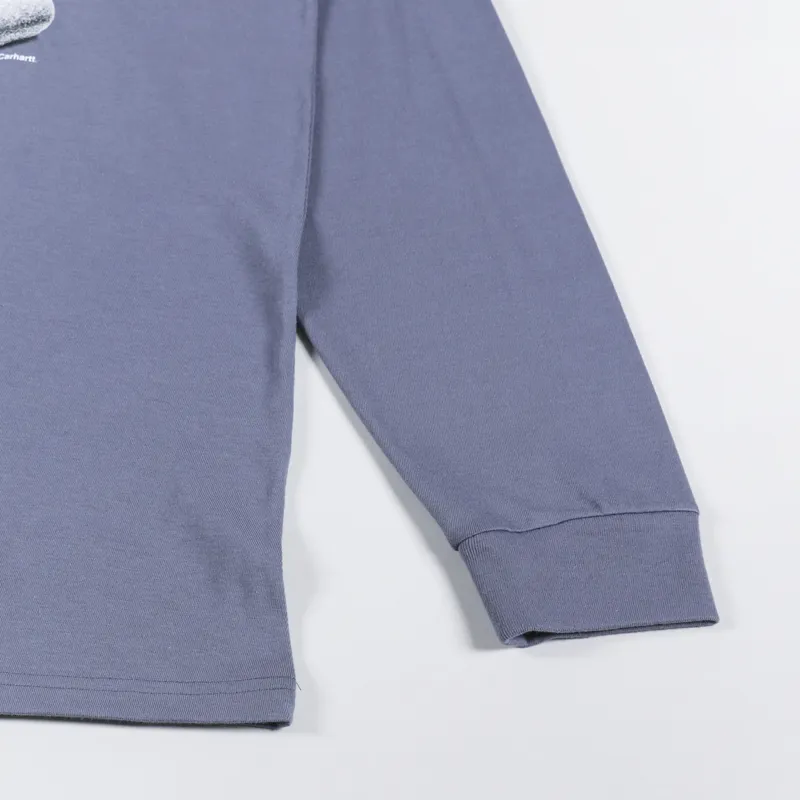 Carhartt WIP Long Sleeve Greenhouse T Shirt Bluefin-6