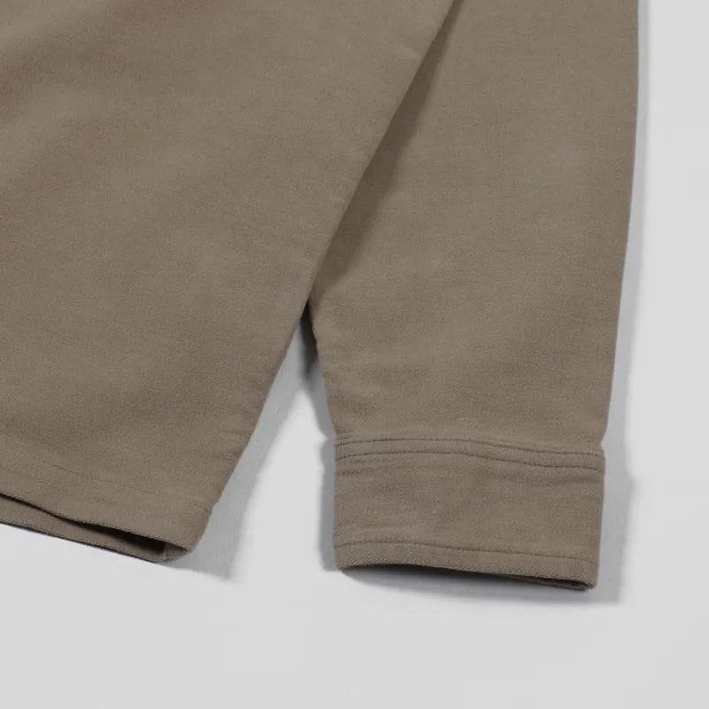 Carhartt WIP Long Sleeve Holston Shirt Leather-4