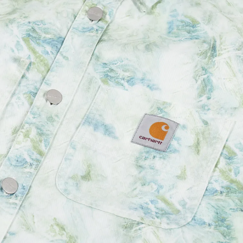 Carhartt WIP Long Sleeve Marble Shirt Wave Stone Washed-6