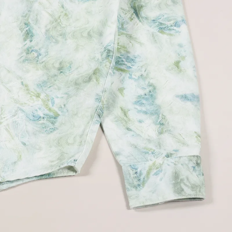 Carhartt WIP Long Sleeve Marble Shirt Wave Stone Washed-5