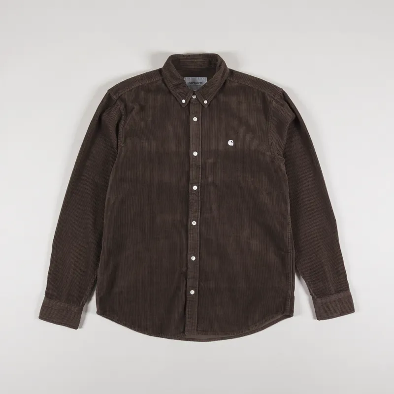 Carhartt madison cord shirt wall cheap