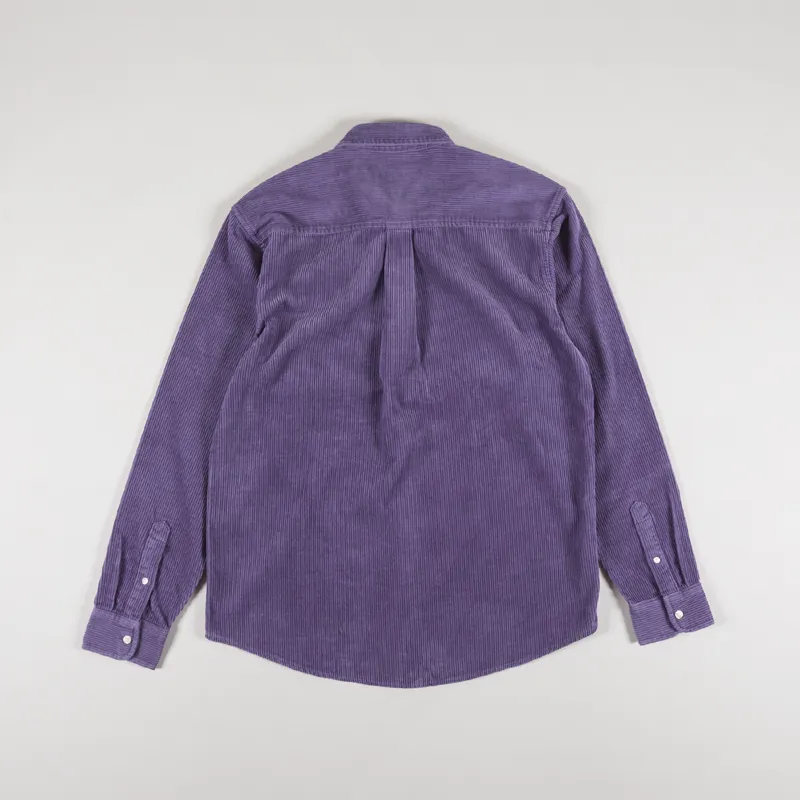Carhartt Madison Cord Shirt Purple Clothing Button Carhartt