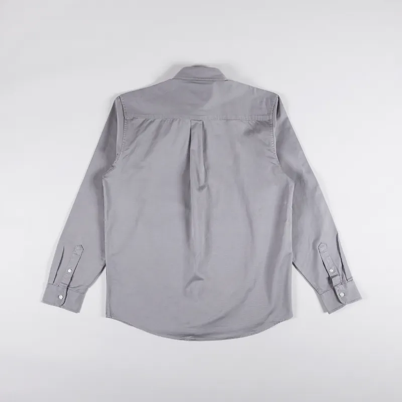 Carhartt WIP Long Sleeve Madison Shirt Marengo Black-1