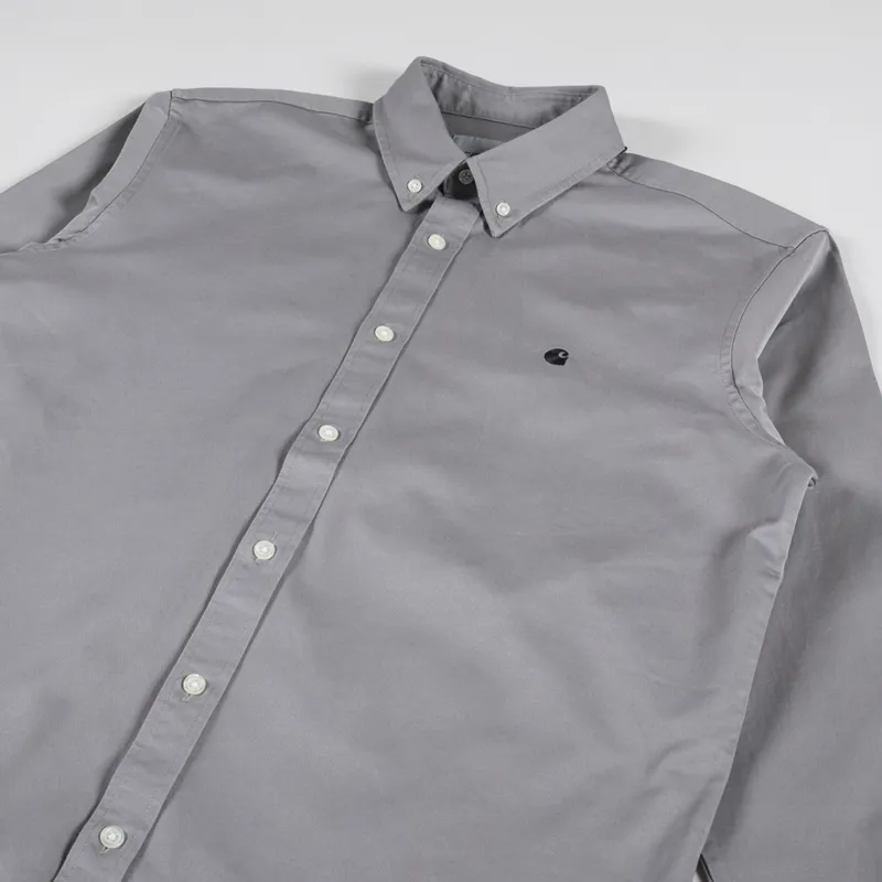 Carhartt WIP Long Sleeve Madison Shirt Marengo Black-2