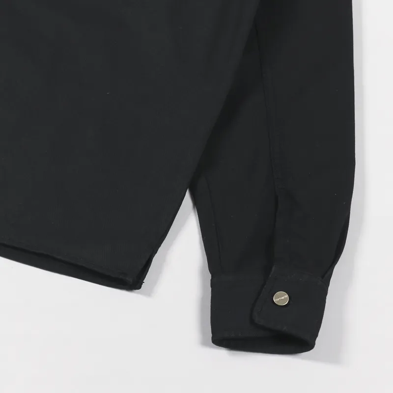 Carhartt WIP Long Sleeve Medley Shirt Black-4