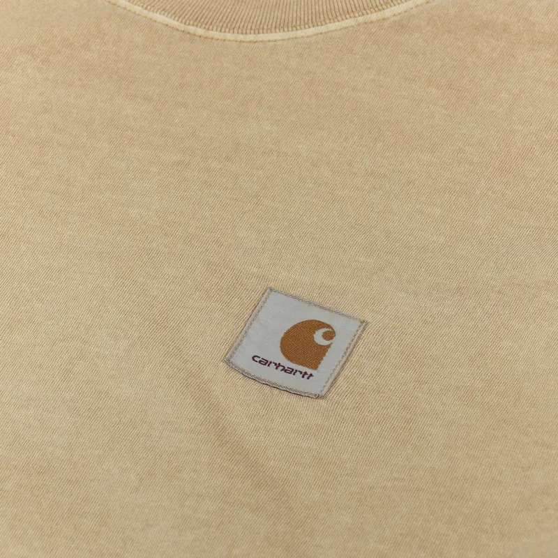 Carhartt WIP Long Sleeve Nelson T Shirt Dusty Hamilton Brown-5