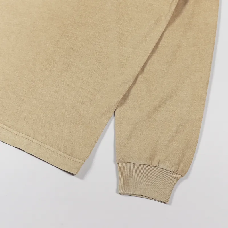 Carhartt WIP Long Sleeve Nelson T Shirt Dusty Hamilton Brown-6