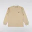 Carhartt WIP Long Sleeve Nelson T Shirt Dusty H Brown