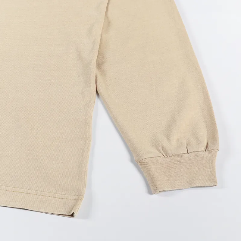 Carhartt WIP Long Sleeve Nelson T Shirt Dusty H Brown-5