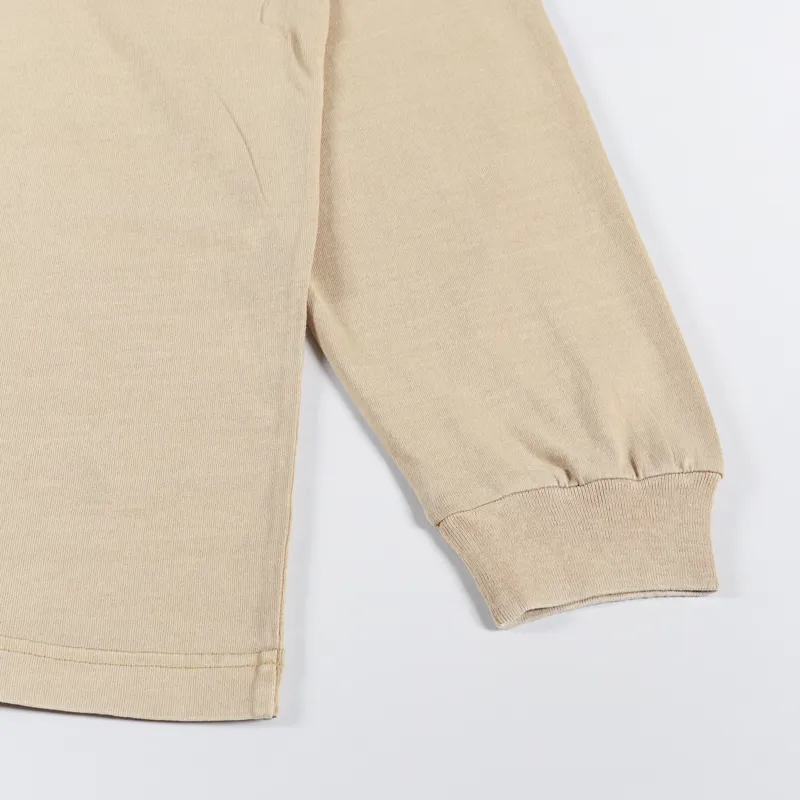 Carhartt WIP Long Sleeve Nelson T Shirt Dusty H Brown-6