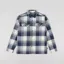 Patagonia Long Sleeve Organic Cotton Midweight Fjord Flannel Shirt Live Oak Smolder Blue