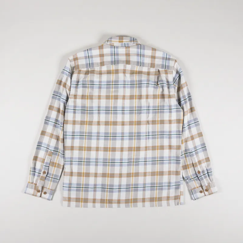 Patagonia Long Sleeve Organic Cotton Midweight Fjord Flannel Shirt Fields Natural-1