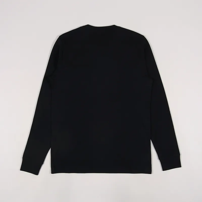 Carhartt WIP Long Sleeve Pocket T Shirt Black-1