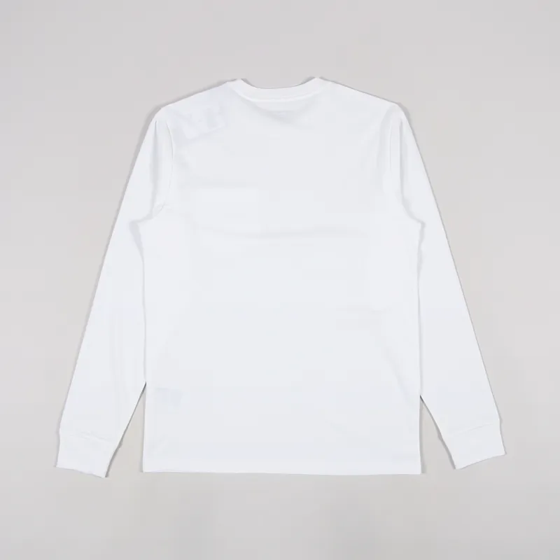 Carhartt WIP Long Sleeve Pocket T Shirt White-1