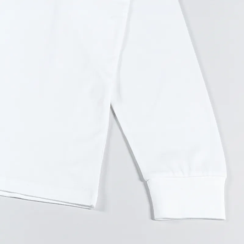 Carhartt WIP Long Sleeve Pocket T Shirt White-6