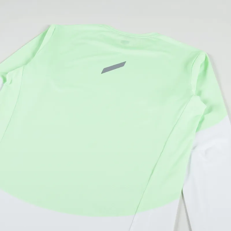 Soar Running Long Sleeve Printed Tech T Shirt Green-3