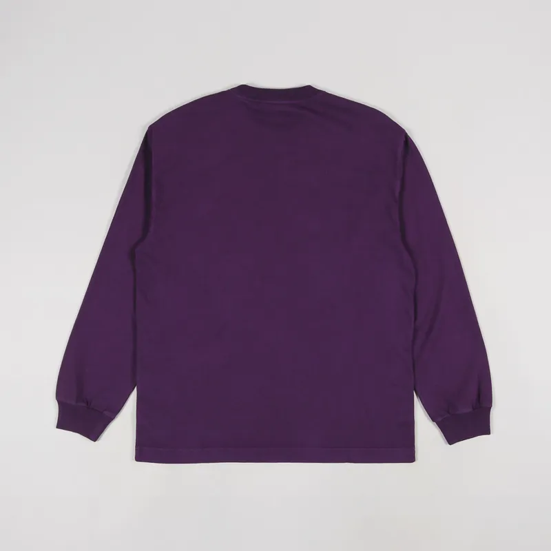Carhartt WIP Long Sleeve Vista T Shirt Dark Iris-1