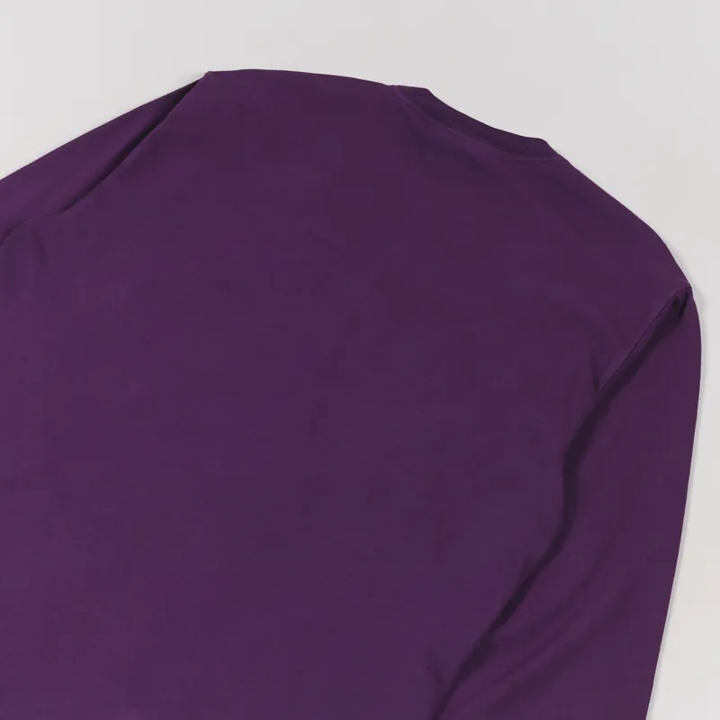 Carhartt WIP Long Sleeve Vista T Shirt Dark Iris-5