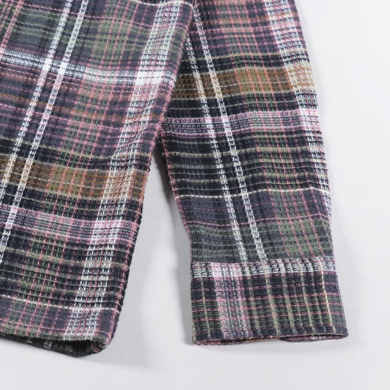 Carhartt WIP Long Sleeve Valmon Shirt Check Hamilton Brown-6