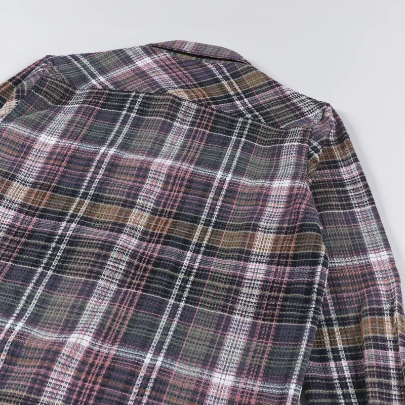 Carhartt WIP Long Sleeve Valmon Shirt Check Hamilton Brown-3