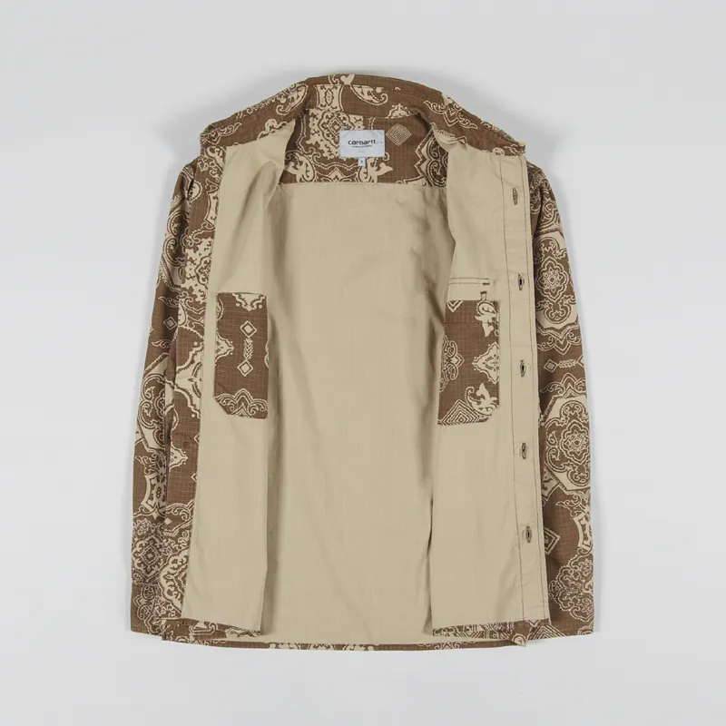 Carhartt WIP Long Sleeve Verse Shirt Hamilton Brown-1