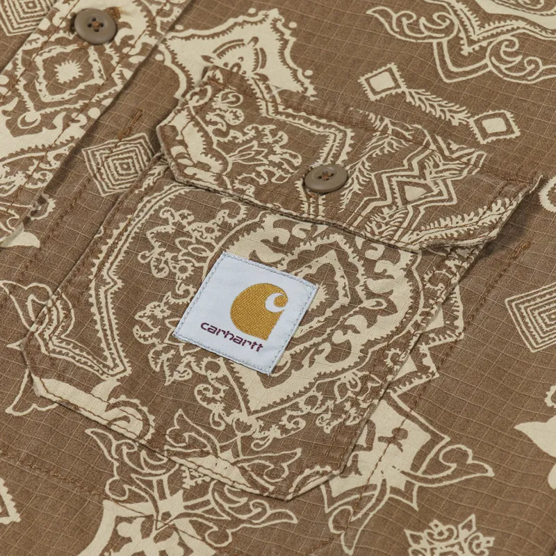 Carhartt WIP Long Sleeve Verse Shirt Hamilton Brown-8