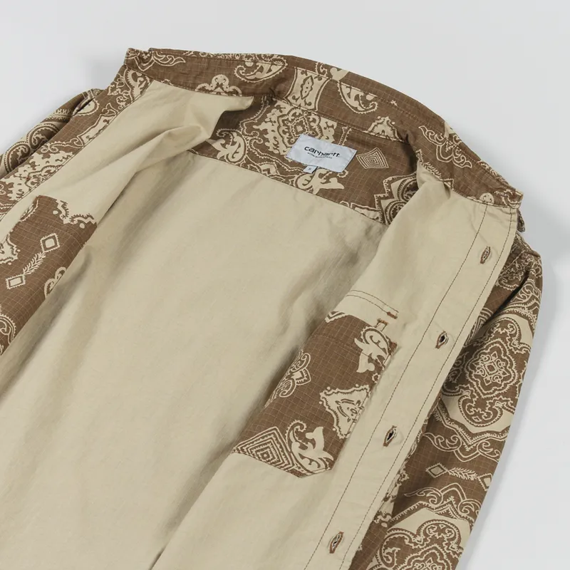 Carhartt WIP Long Sleeve Verse Shirt Hamilton Brown-4