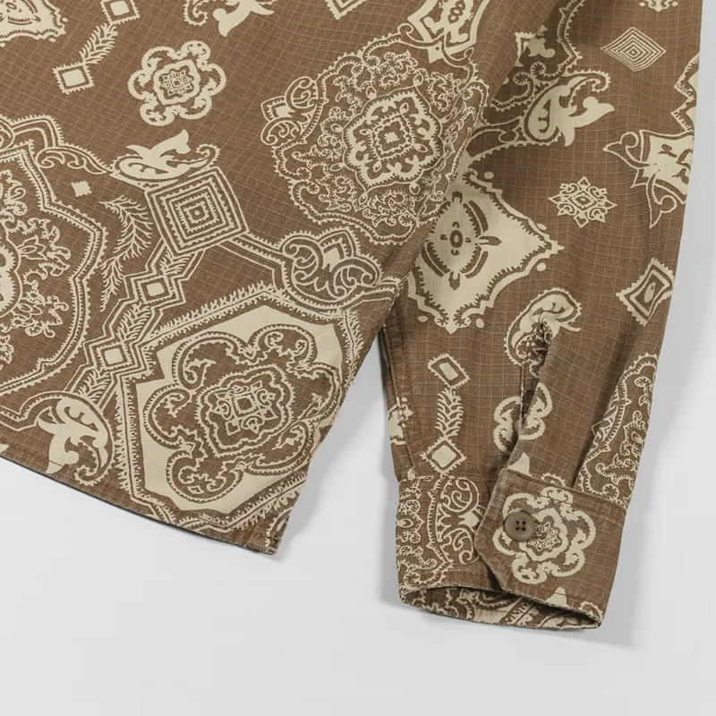 Carhartt WIP Long Sleeve Verse Shirt Hamilton Brown-9