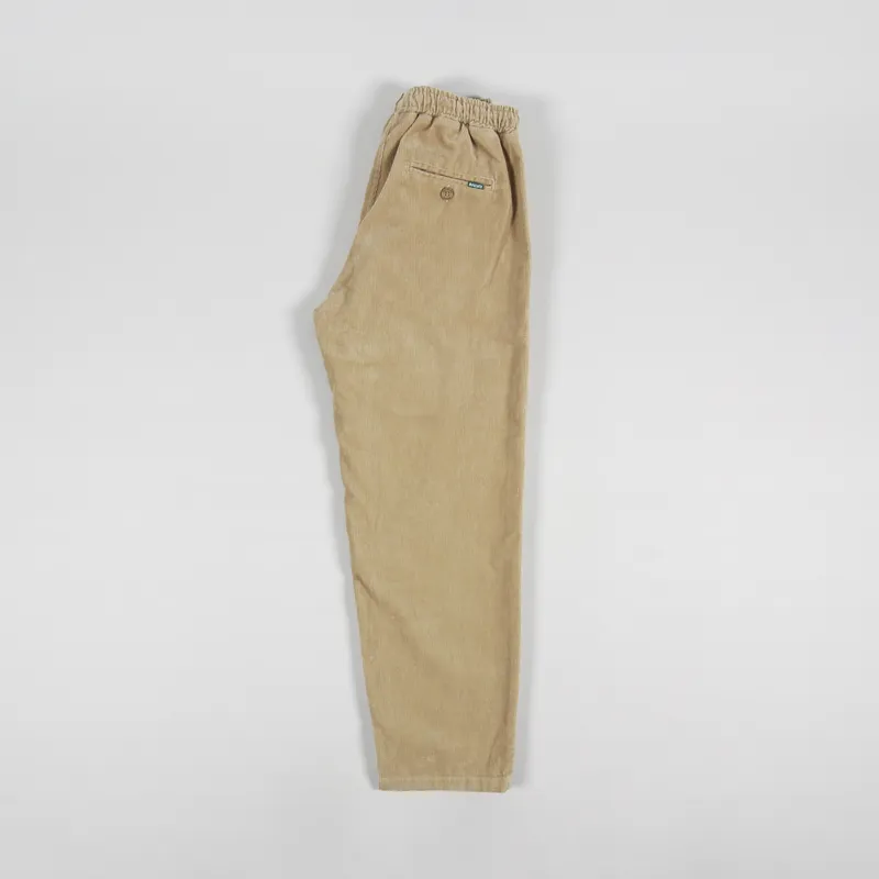 Magenta Loose Pants Cord Camel-2