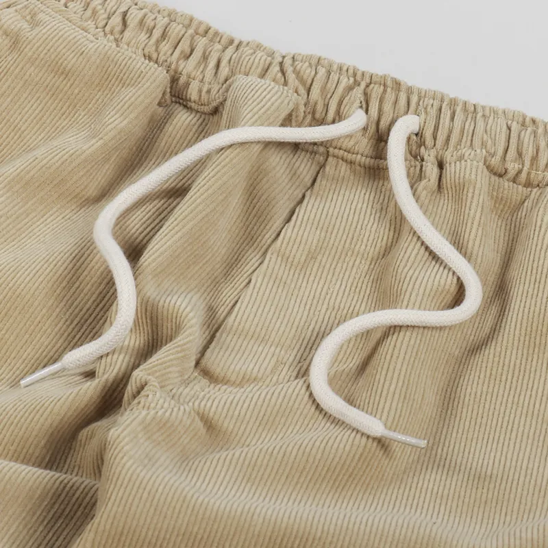 Magenta Loose Pants Cord Camel-5