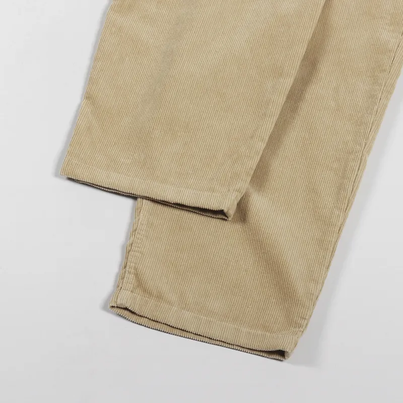 Magenta Loose Pants Cord Camel-3