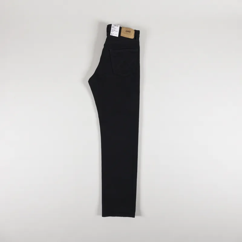 Edwin Loose Straight Jeans Black Unwashed-2