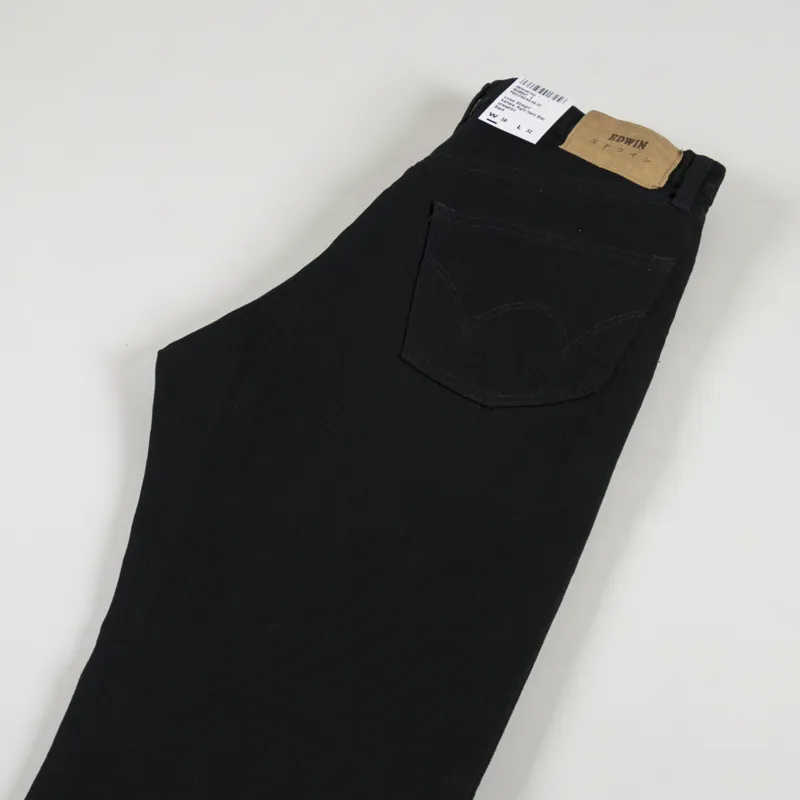 Edwin Loose Straight Jeans Black Unwashed-3