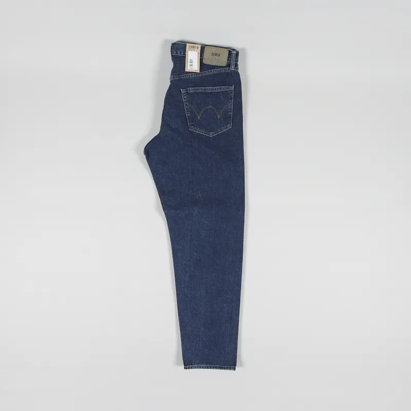 Edwin Loose Tapered Jeans Yoshiko Left Hand Denim Blue Akira Wash-2