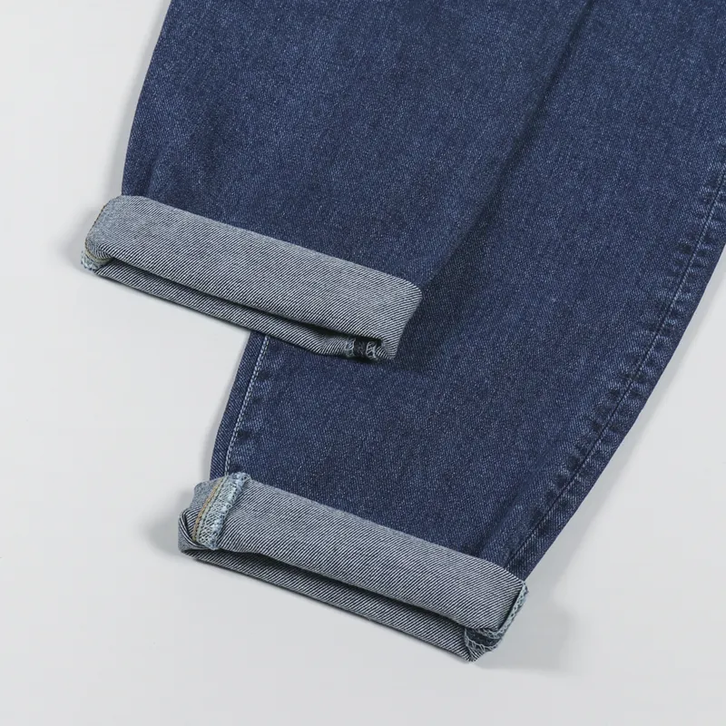 Edwin Loose Tapered Jeans Yoshiko Left Hand Denim Blue Akira Wash-5