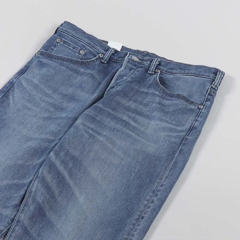 Edwin Loose Tapered Jeans Jersey Blue-6