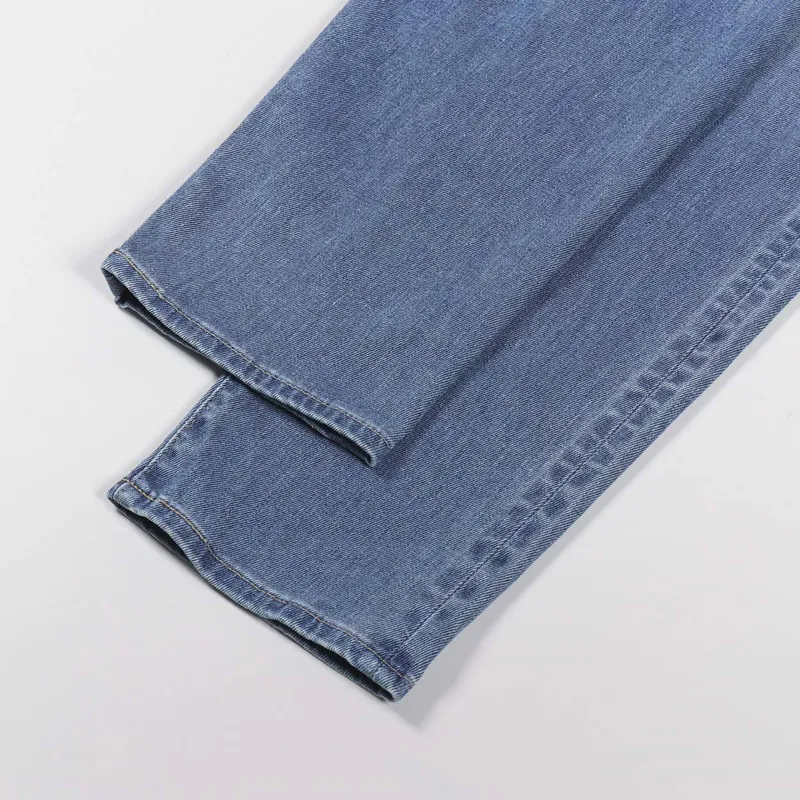 Edwin Loose Tapered Jeans Jersey Blue-4