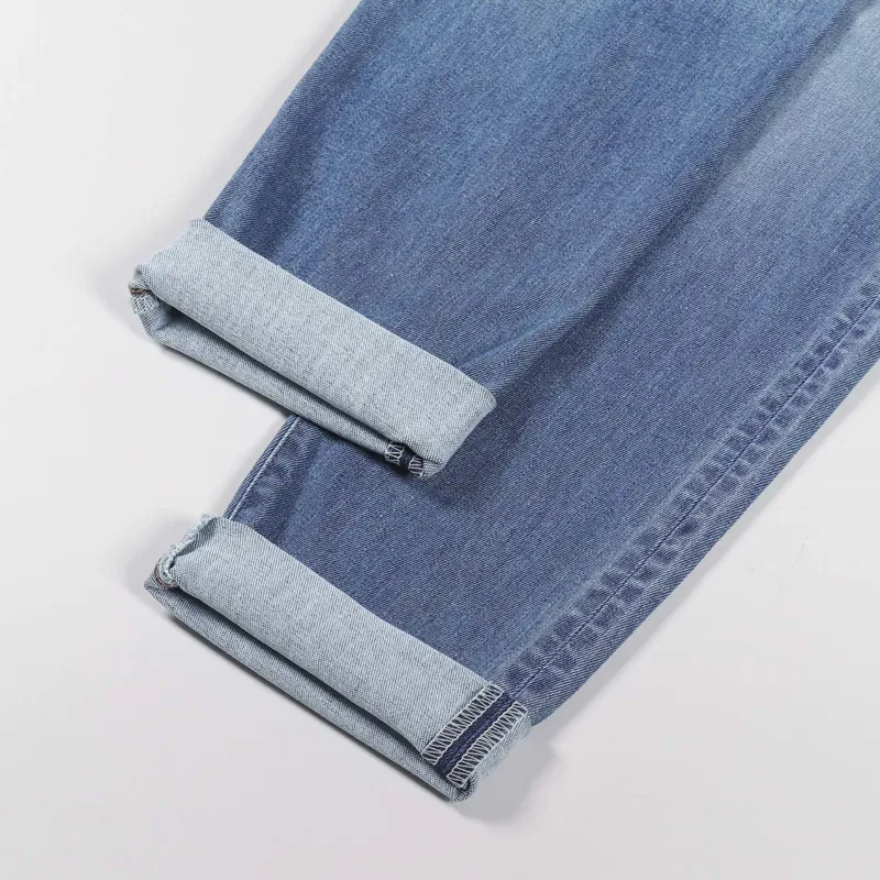 Edwin Loose Tapered Jeans Jersey Blue-3