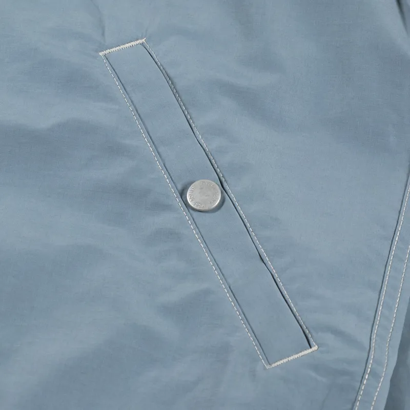 Snow Peak Light Mountain Cloth Parka Blue-5