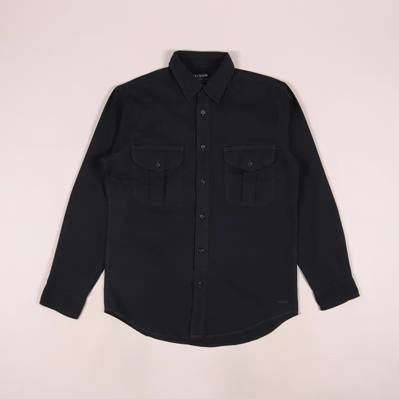 Filson Lightweight Alaskan Guide Shirt Midnight Navy