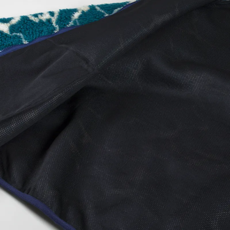 Manastash Fleece Jacket Turquoise-5