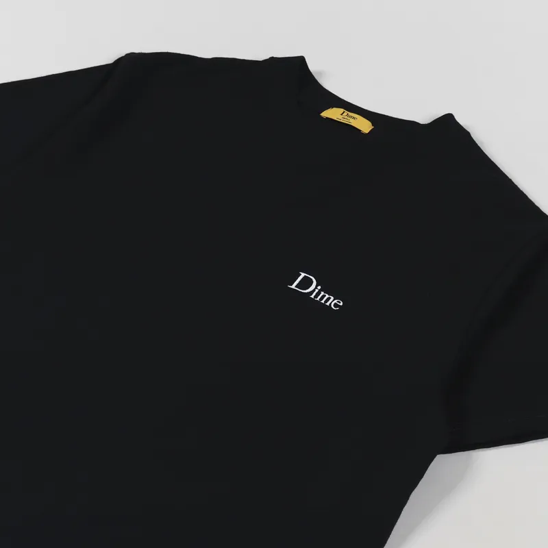 【DIME】 Classic Small Logo T-Shirt / Black Dime Classic Small Logo T-Shirt - DIMEFA2414BLK | SNS