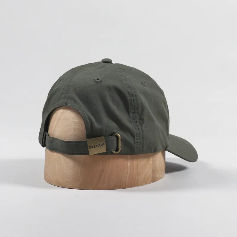 Filson Lightweight Angler Cap Dark Forest Evergreen-1