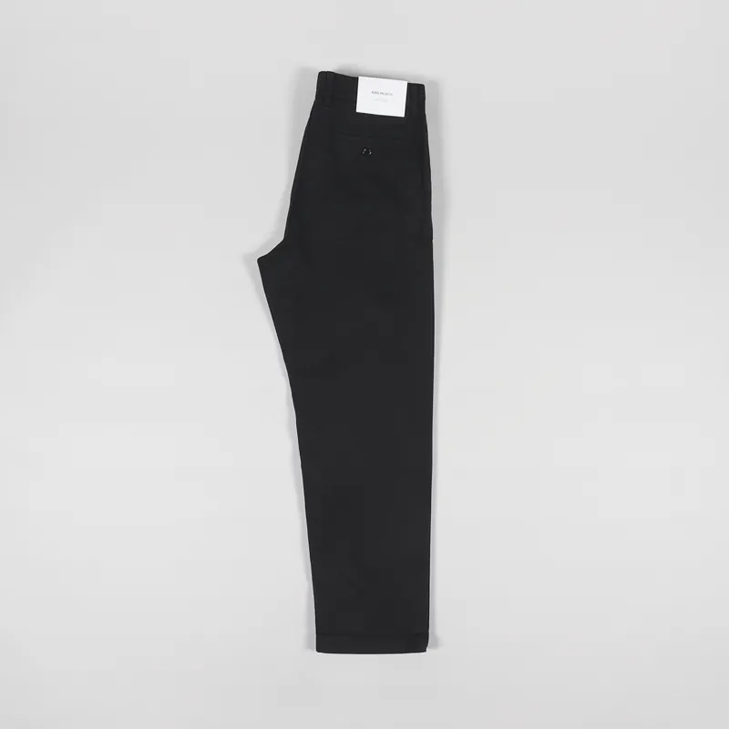 Norse Projects Lukas Heavy Pants Black-2