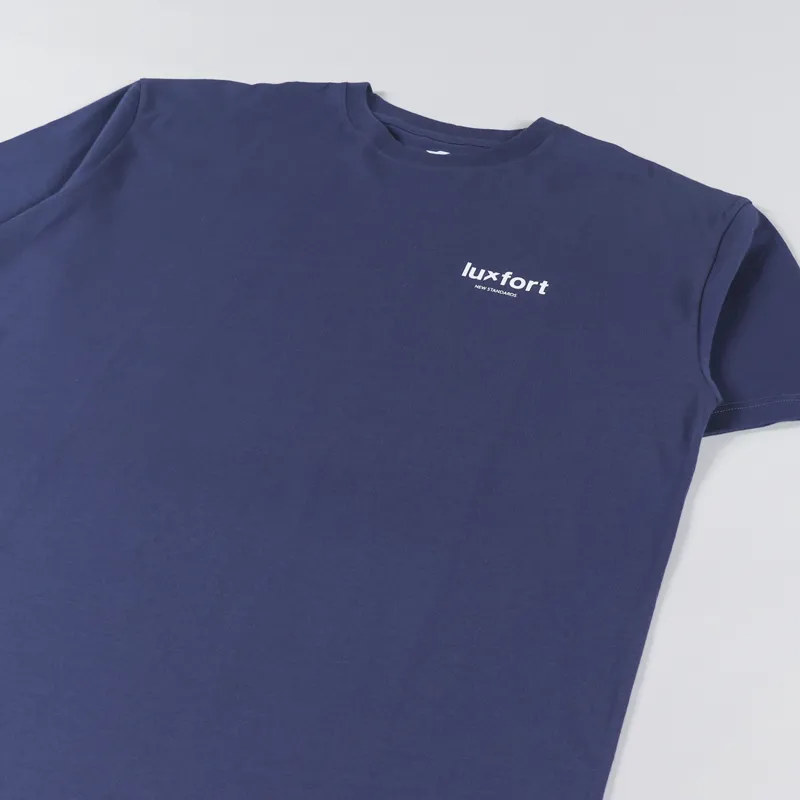 Luxfort Logo T Shirt Slate Blue-3