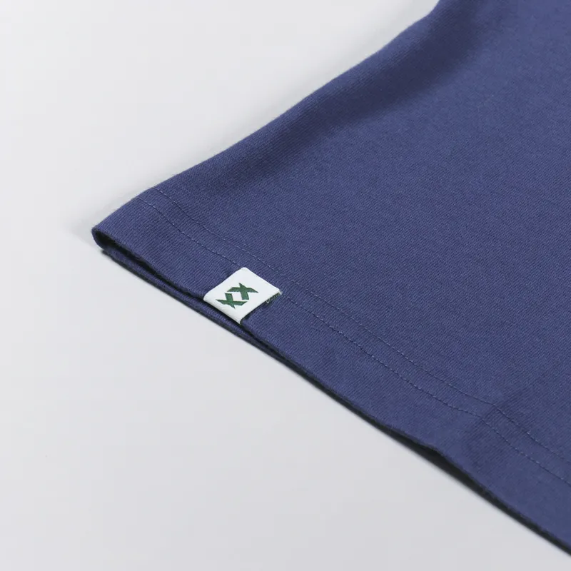 Luxfort Logo T Shirt Slate Blue-1