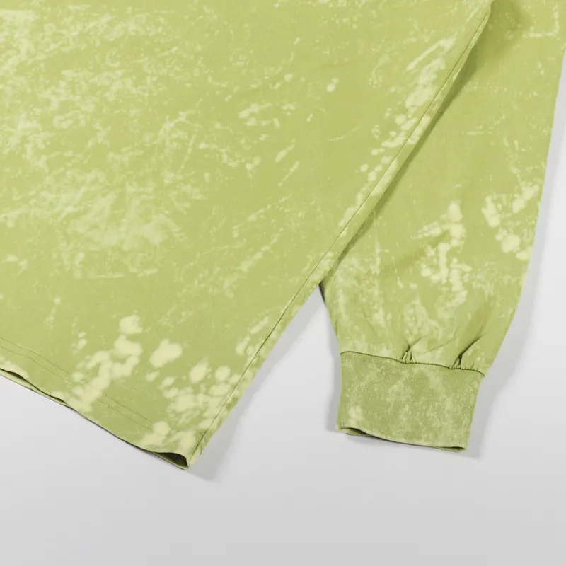 Polar Skate Co. Leaves And Window Long Sleeve T Shirt Pea Green-4