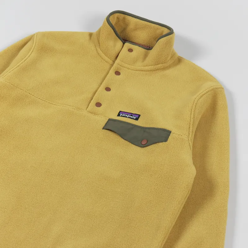 Patagonia Lightweight Synchilla Snap-T Fleece Pullover Cabin Gold-2