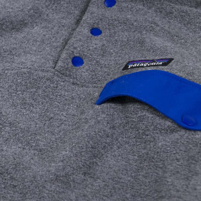 Patagonia Lightweight Synchilla Snap-T Fleece Pullover Nickel Passage Blue-3